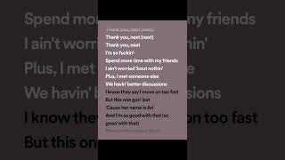 Ariana Grande  Thank U Next s Spotify Version