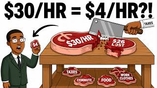 The Work Scam: Why Your $30/Hour Job Really Pays Just $4