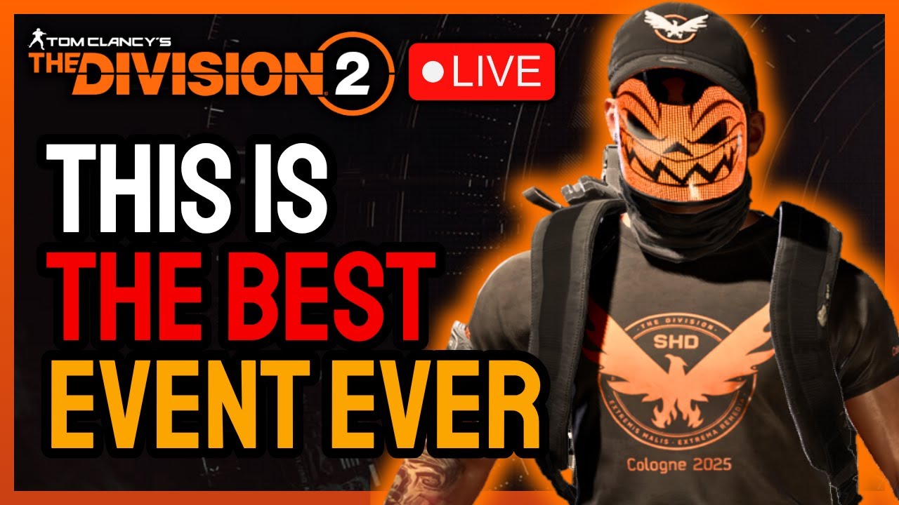 🔴LIVE 4K - BEST EVENT EVER - THE DIVISION 2 - YouTube