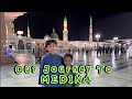 Our journey to medina  saudi arabia from mecca