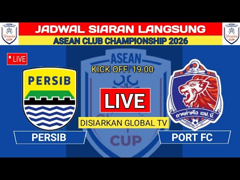 GAS4D x bungtoto - LIVE PEKAN INI! Jadwal Asean Club Championship 2026 - Jadwal Persib vs Port Fc Live GTV