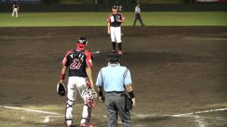 20120829210648 ９回裏正面 OG vs FD (レクザム球場)
