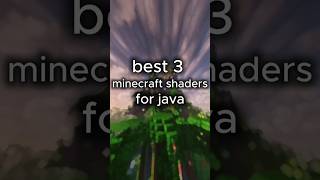 3 Must Try Minecraft Java Shaders #shorts #minecraft