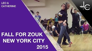 Leonardo Bilia and Catherine Pereira - Colgadas, Volcadas and Balance for Zouk - New York 2015