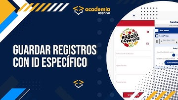 22. Guardar registros con ID específico