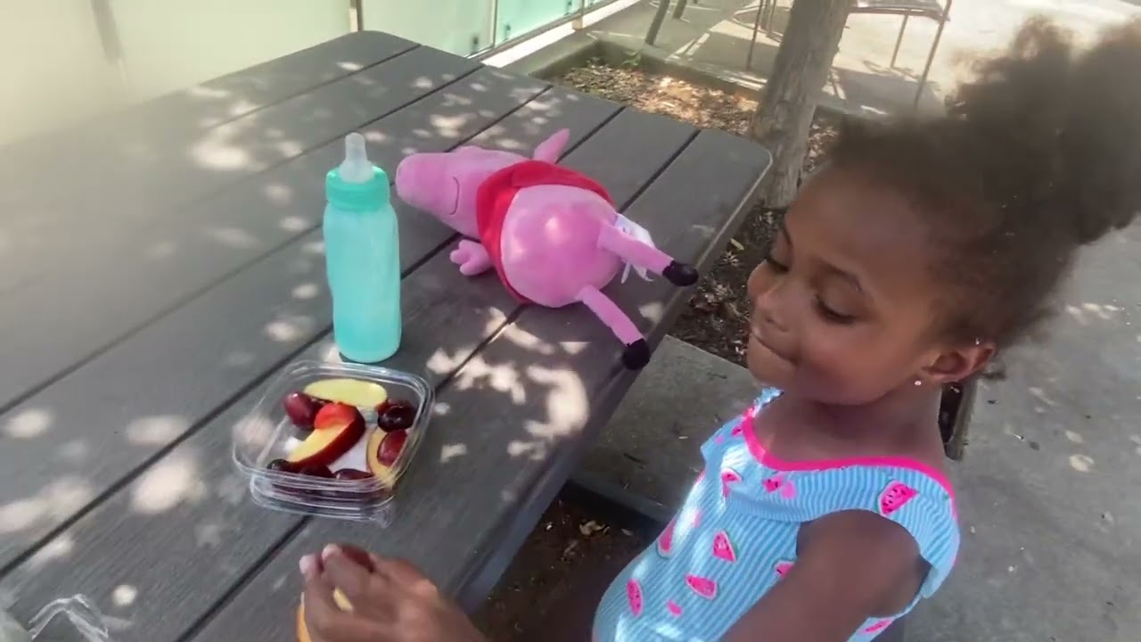 Spreading fruit on the table instead of eating them || LIFE OF CATALIYA