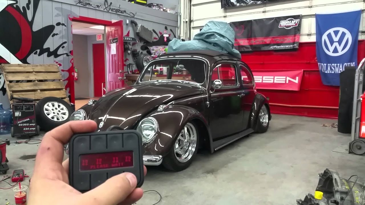 vw beetle air suspension youtube