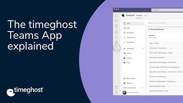 The timeghost Teams App explained - timeghost - Time tracking for Microsoft 365