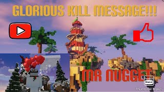 I GOT THE GLORIOUS KILL MESSAGE!!! |MR NUGGET|