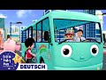 Die Räder vom Bus | Kinderlieder und Cartoons | Little Baby Bum | Moonbug Kids Deutsch