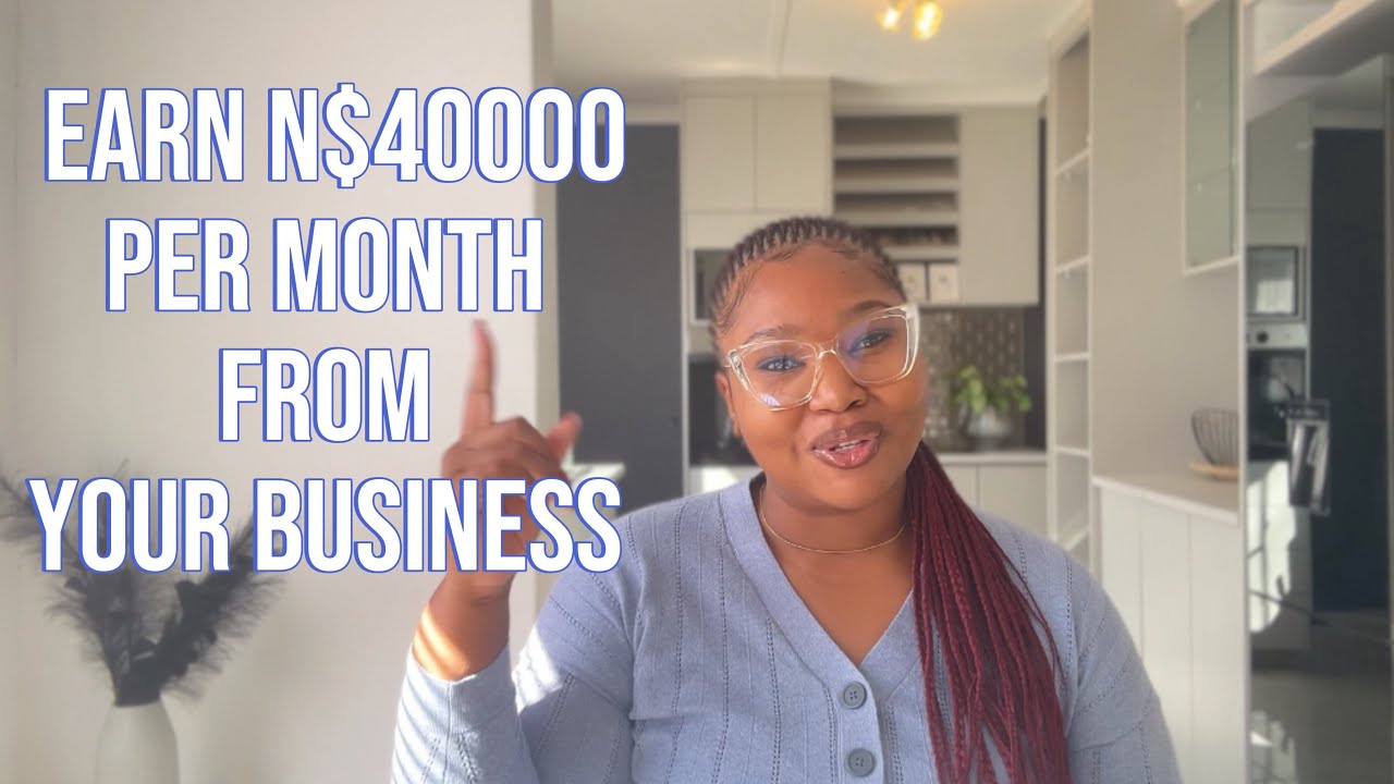 Small business ideas that guarantee you an INCOME | Namibian YouTuber