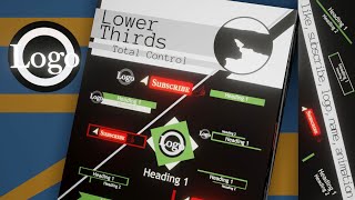 Information Title Overlays & Lower Thirds for Videos #Blender News