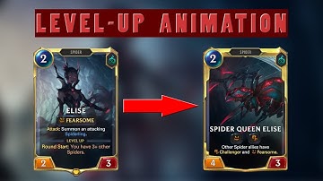 Elise level-up animation | Legends of Runeterra