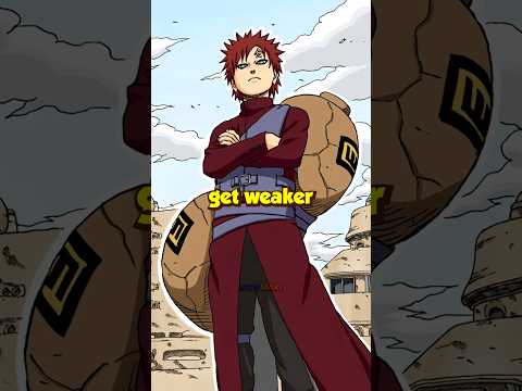 Did Gaara get WEAKER After Losing Shukaku?