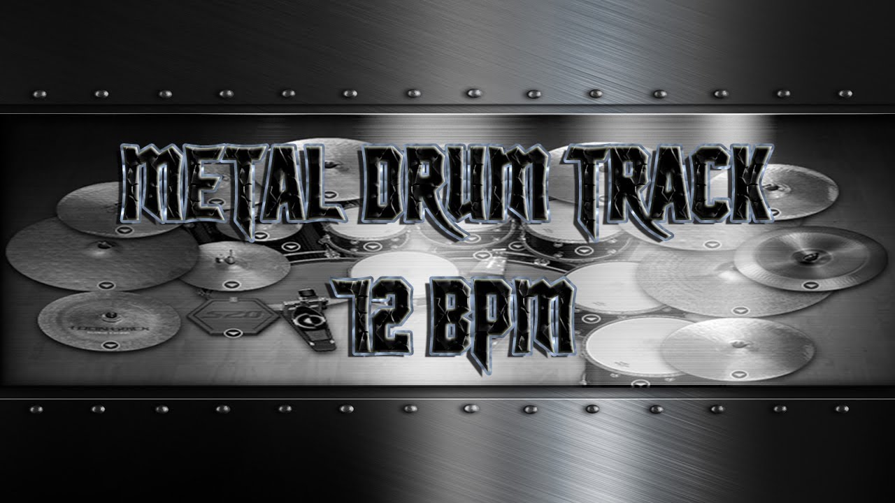 Slow Metal Drum Track 72 BPM | Preset 3.0 (HQ,HD)