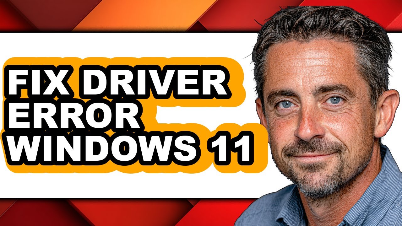 Driver Error Example How to Fix Driver Error Windows 11 - Full Guide - YouTube