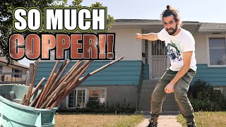 I Scrapped an Entire House for Copper! How Much Did We Make?