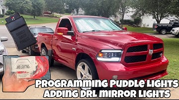 Programming Ram Mirror lights! (Adding DRL)