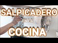 INSTALAR BLACK PLASH 🏡 SALPICADERO DE LA COCINA MOSAICO