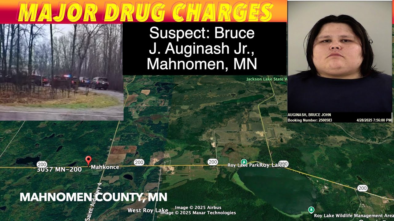Major Drug Charges In Mahnomen County, Minnesota - YouTube
