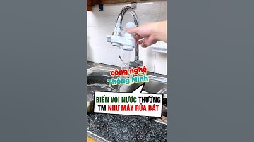 Vòi xịt nước tăng áp tạo bọt thông minh nhà Mifan- Tiktok:Long Râu Trải Nghiệm