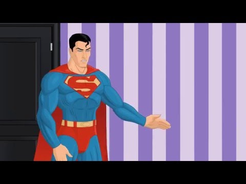 Superman Wonder Woman Sample Animation in Anime Studio Pro 11