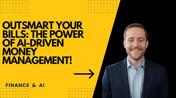 Outsmart Your Bills: The Power of AI-Driven Money Management!
