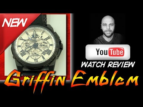 Griffin Emblem With Miyota 9100 Movement Awesome Kickstarter Campaign Youtube