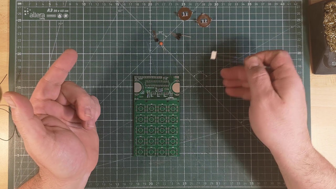 Soldering Math soldering time building a diy calculator part 1/2 - YouTube