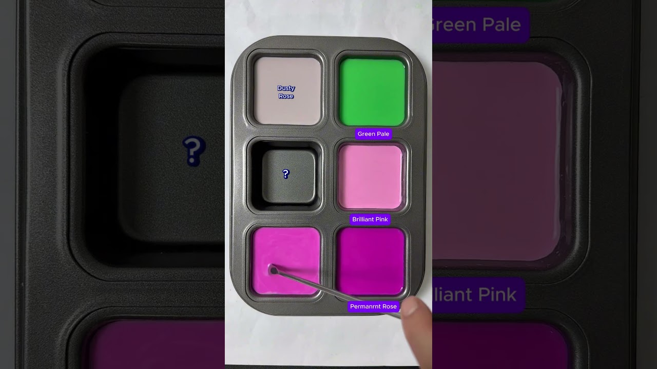 Guess the color p 10 #colormixing #colourmixing