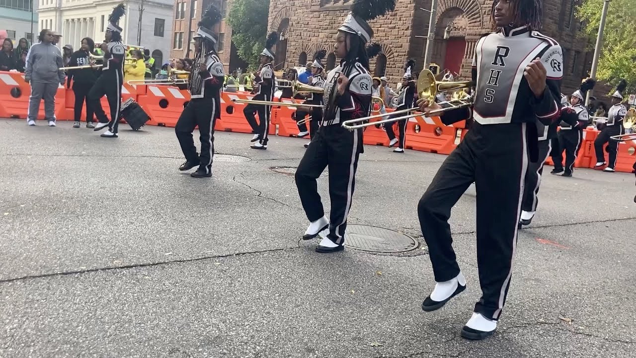 Riverdale High School Raider Band 2022 Magic City Classic Parade In