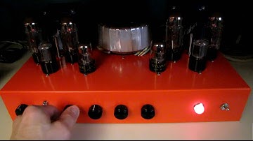 My DIY 6L6GC stereo tube amp project, part 5