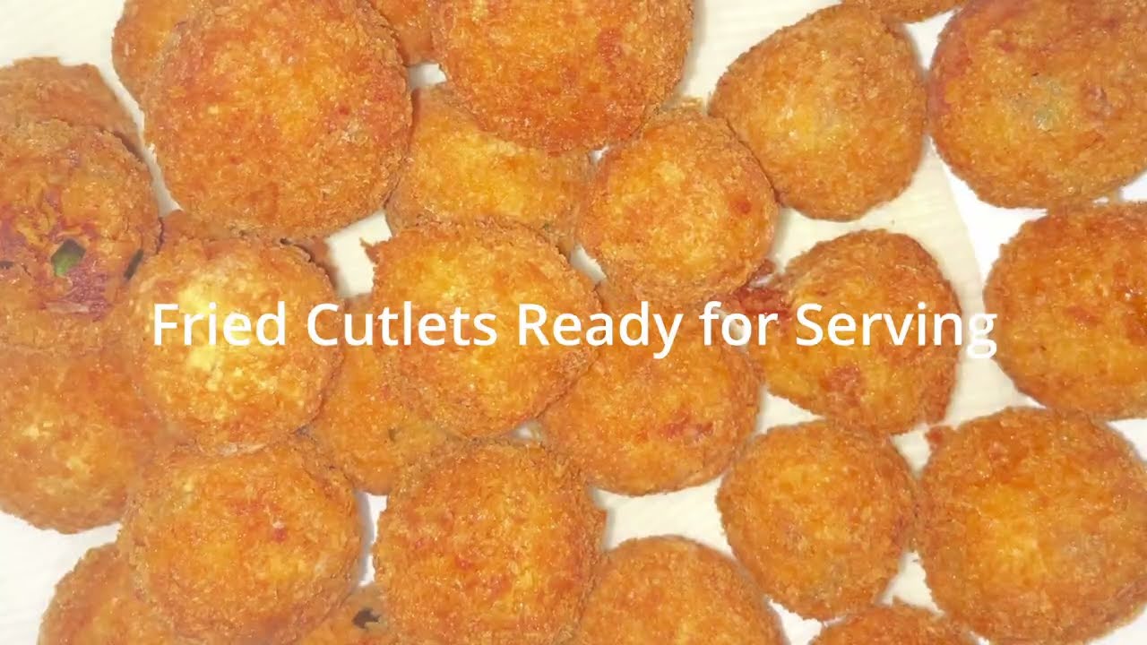Salmon Fish Cutlets - Made it Jaffna, Sri Lankan Style, A Perfect Snack for all