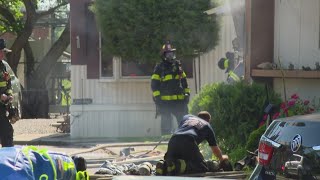 Lawrence firefighters fight 3 mobile home fires