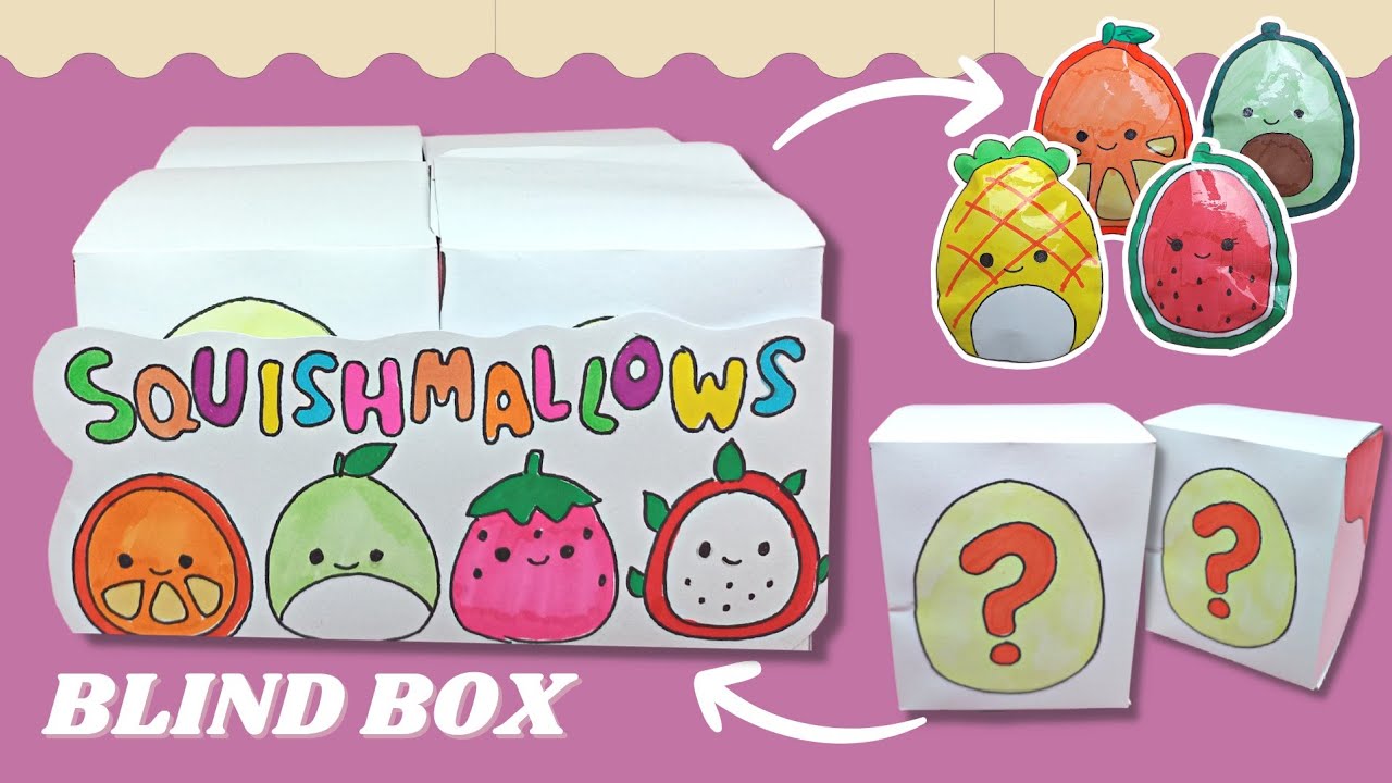 BLIND BOX SQUISHY SQUISHMALLOW - YouTube