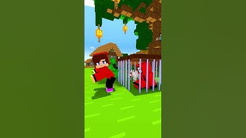 When JJ and Mikey Outsmarts Squid Game Soldier in Minecraft