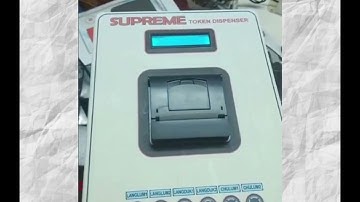 Token dispenser Multi Series with LCD Screen