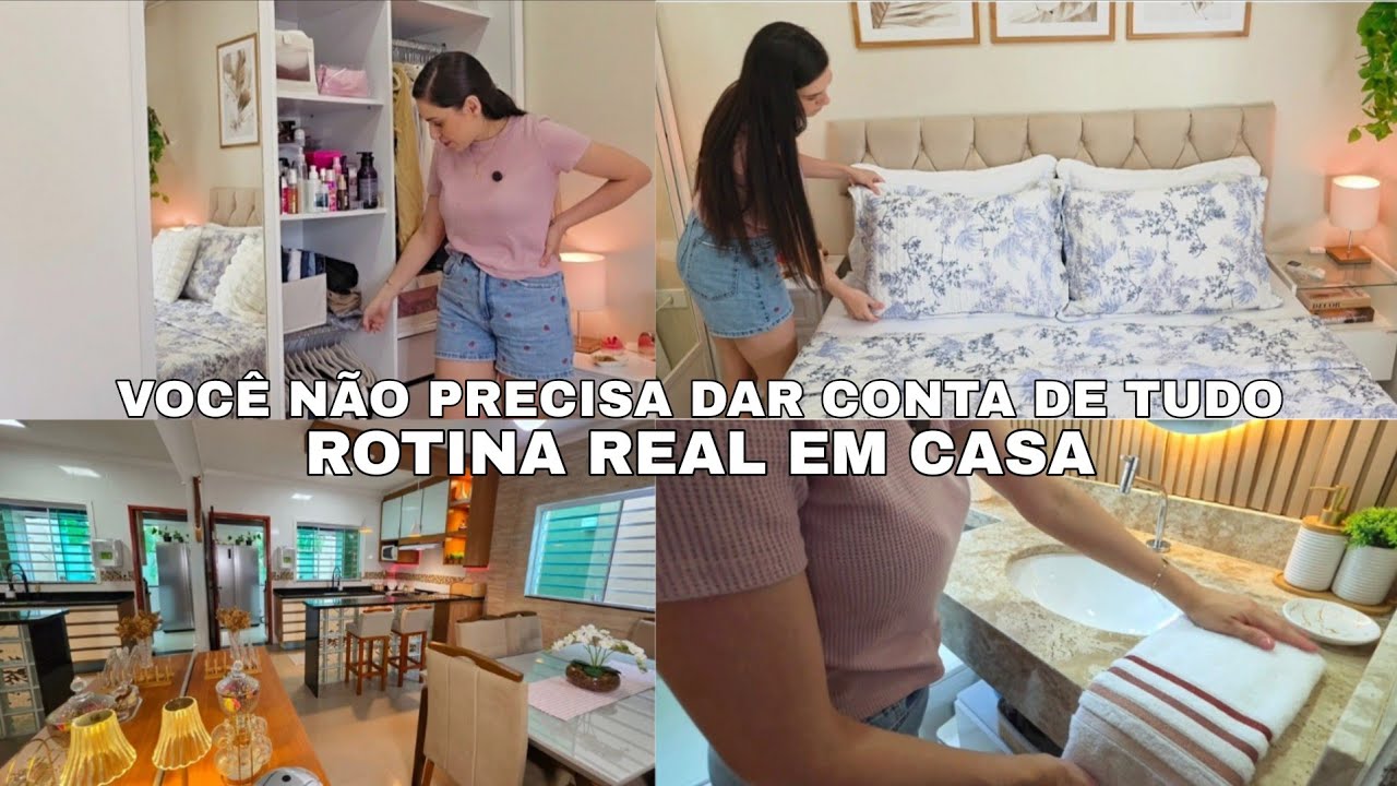 MINHA ROTINA REAL| organizando a casa sem pressão e sem perfeição 