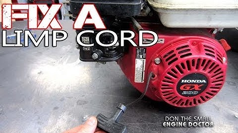 HOW-TO Tighten A Limp Starter Rope That Won