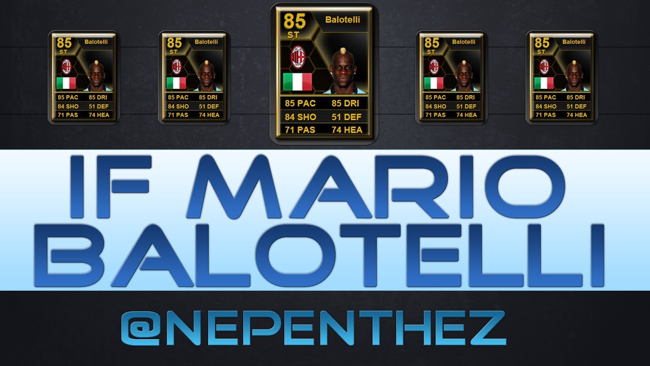 PLAYER REVIEW - FIFA 13 Ultimate Team Player Review - IN FORM MARIO BALOTELLI