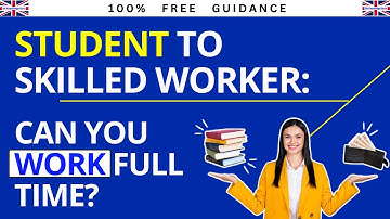Student Can Work Full Time after submitting Skilled Worker Visa Application | Complete Guide