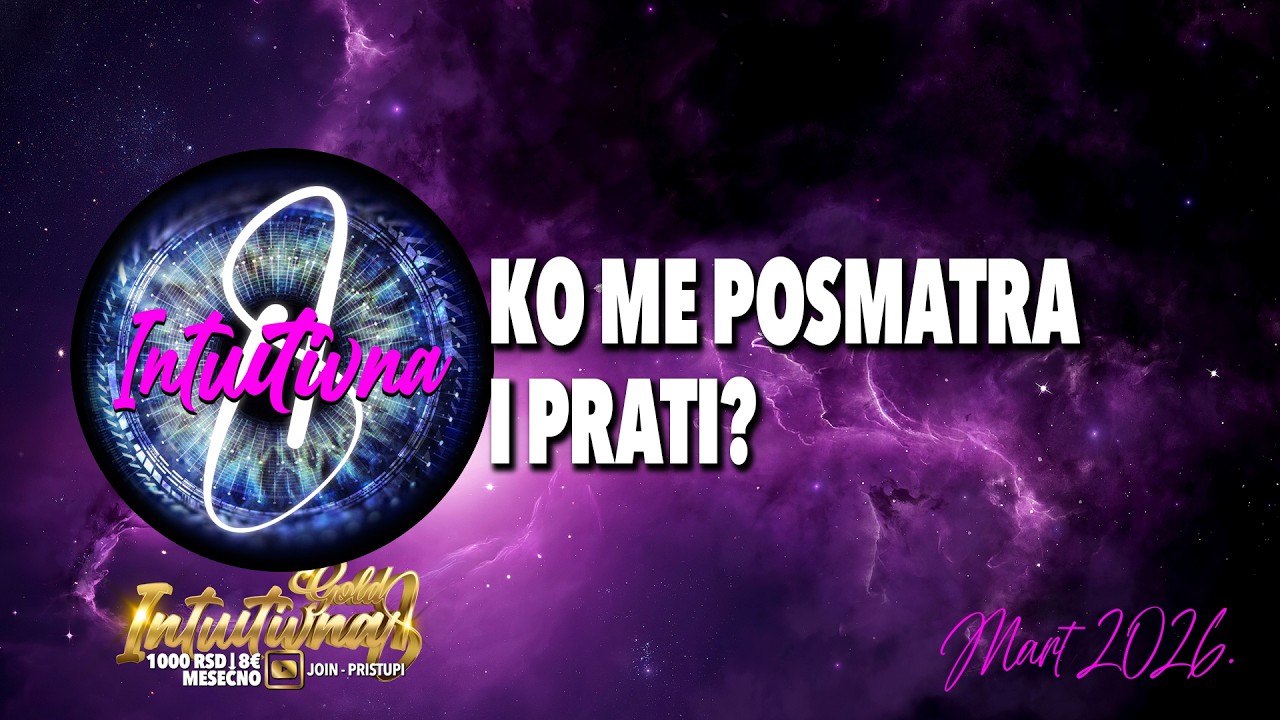 🌟KO ME POSMATRA I PRATI?🌟 Tarot citanje 🔮 Grupno otvaranje  @Intuitivna8 ​