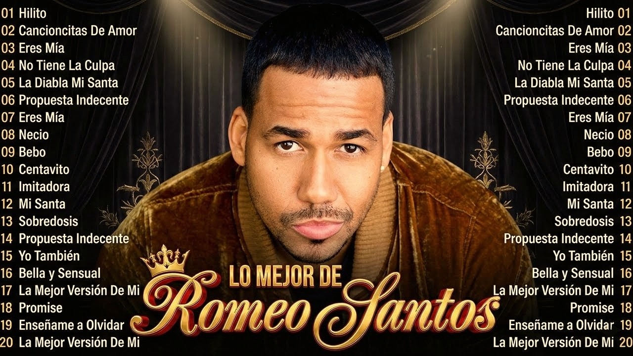 Romeo Santos Sus Mejores Éxitos 2025 🌹🌹Nuevo Romeo Santos 2025 - Bachatas Romeo Santos 2025