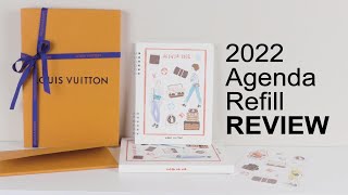 Louis Vuitton 2022 Office Weekly Agenda Refill UNBOXING and REVIEW