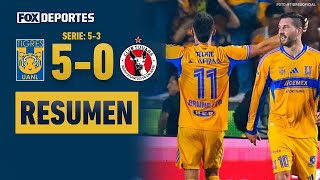 🖐🐯 MANITA Y A SEMIFINALES | Tigres 5-0 (5-3) Tijuana | HIGHLIGHTS | Liga MX