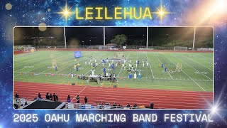 BLUEPRINTS | 2025 Leilehua HS "Mules" Marching Band & Color Guard | 2025 Oahu Marching Band Festival