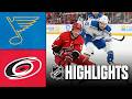 Blues vs. Hurricanes | NHL Highlights | March 12, 2026