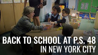 Back to School at P.S. 48 in New York City
