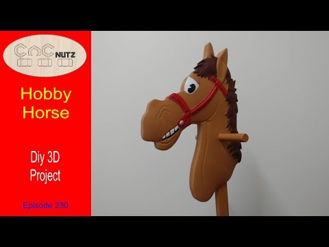 Hobby Horse build with Vectric Aspire - CNCnutz Episode 230
