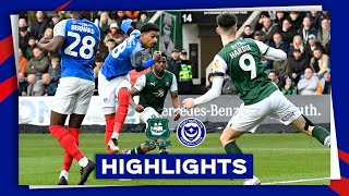 Highlights | Plymouth Argyle 3-1 Pompey